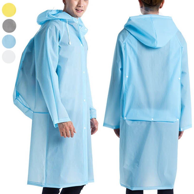 Cycling Gear In Rain - جديد قابلة لإعادة الاستخدام شفافة إيفا