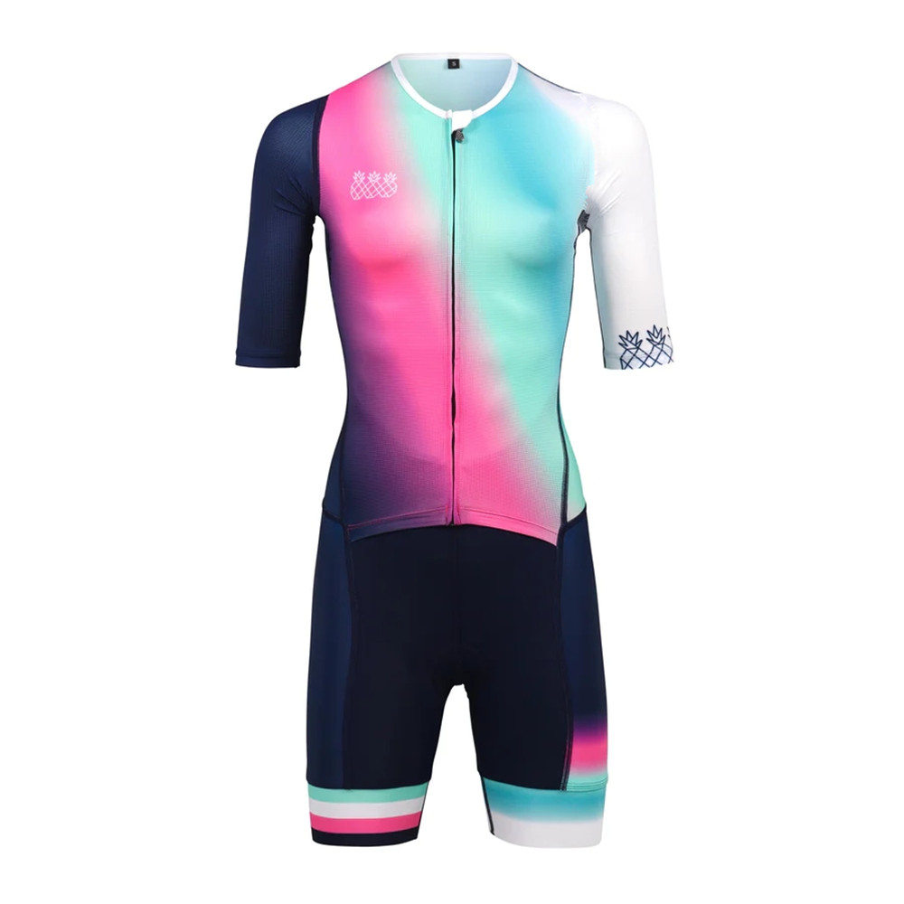 Cycling Gear Women - بدلة ترياتلون سريعة الجفاف للنساء ،