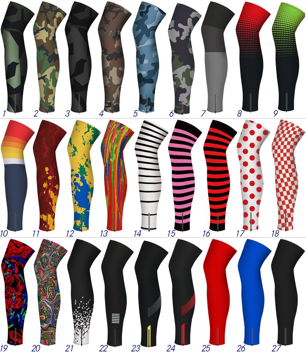 Cycling Gear Lycra - مدفئات أرجل من الصوفي الحراري لركوب
