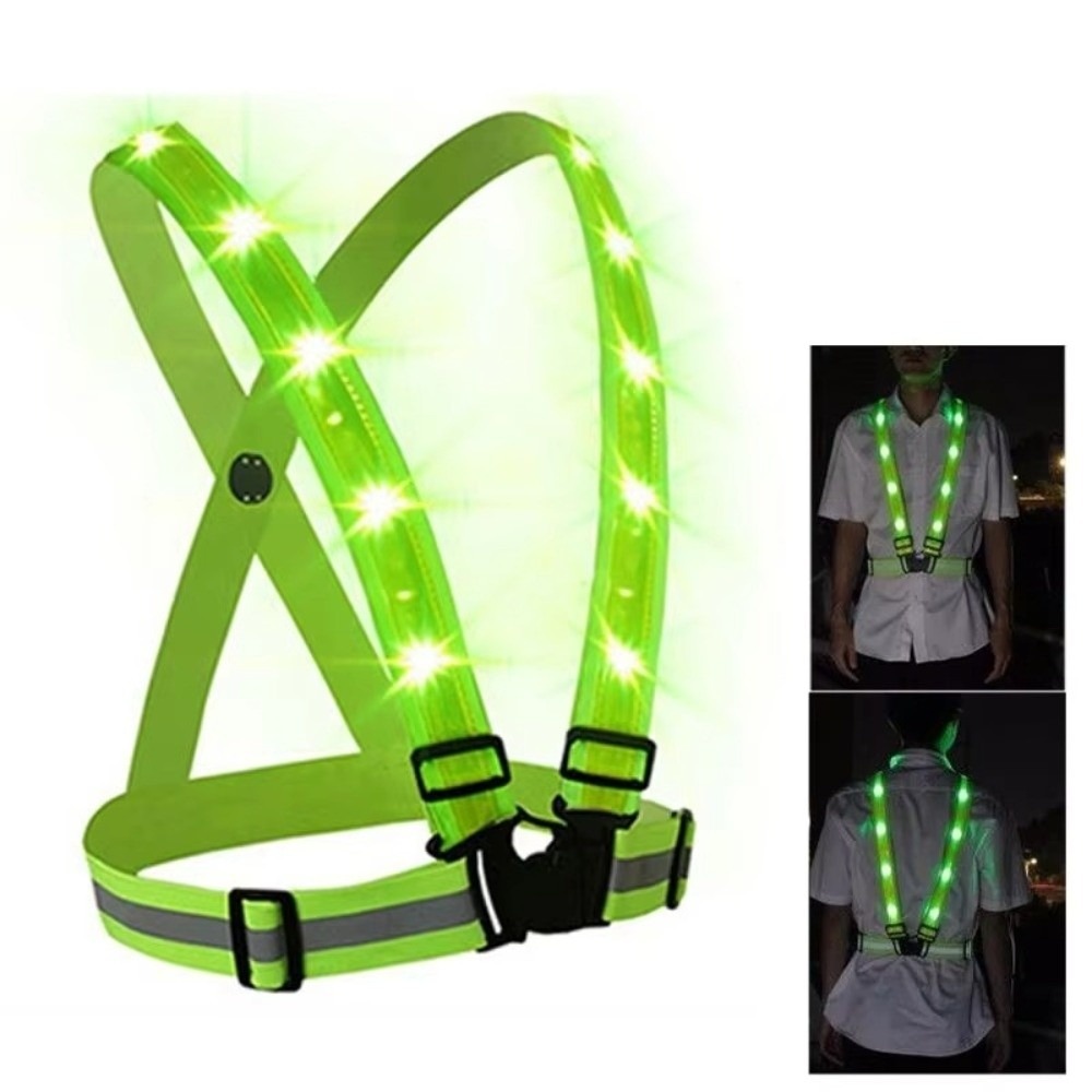 Cycling Gear Vest - سترة أمان جديدة من البوليستر مزودة