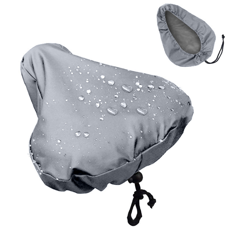 Cycling Gear In Rain - غطاء مقعد دراجة من قماش أكسفورد