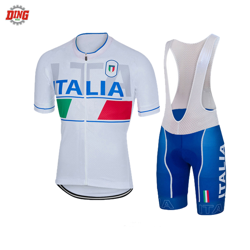 Cycling Gear Italy - إيطاليا فريق إيطاليا جديد الأبيض الدراجات