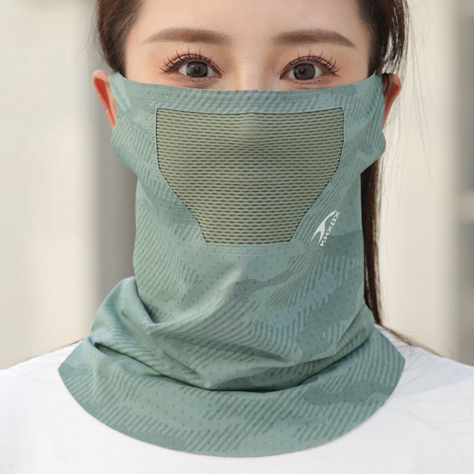 Cycling Gear Women - قناع وجه للدراجات الهوائية قابل للتنفس