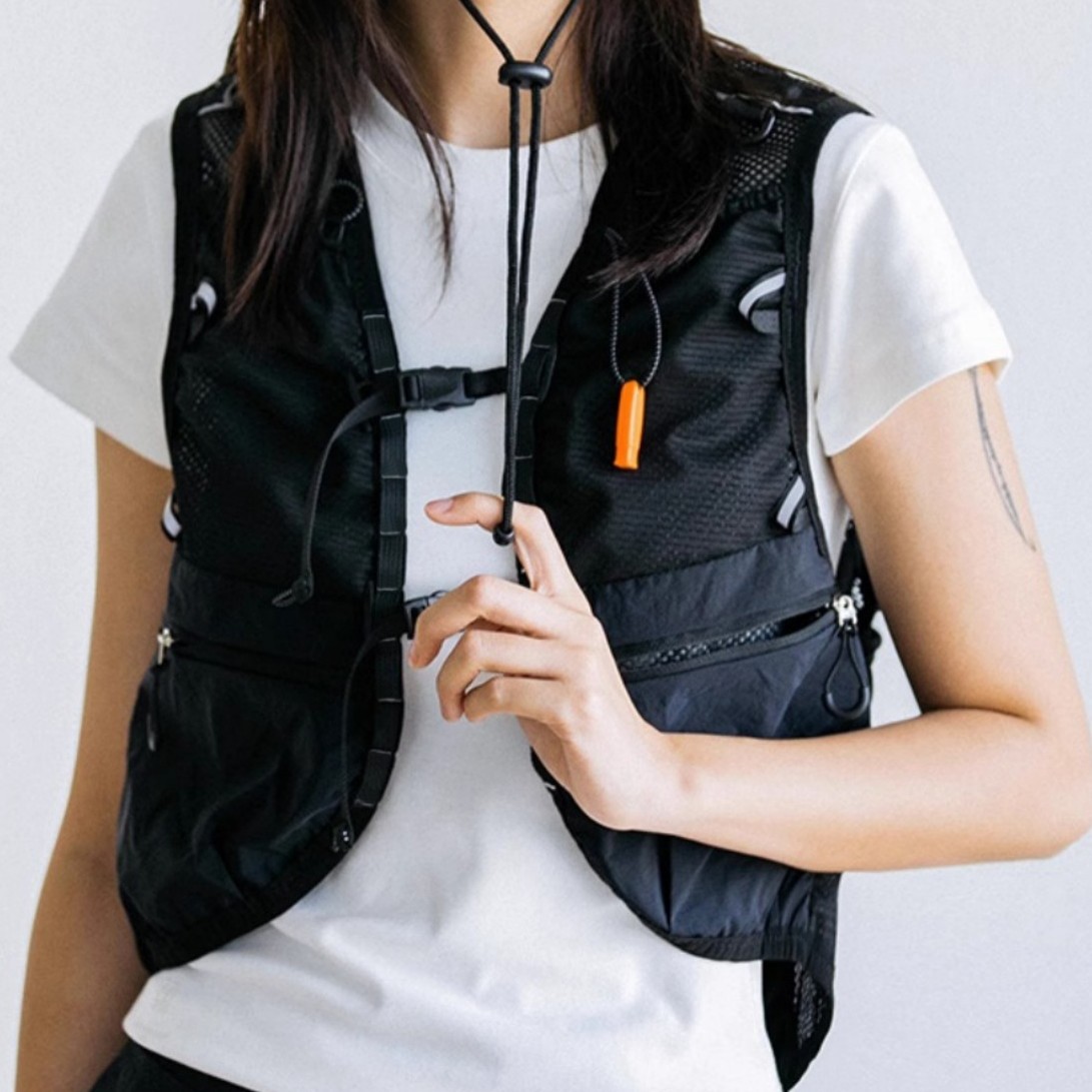Cycling Gear Vest - سترة خارجية متعددة الاستخدامات للجنسين، سترة