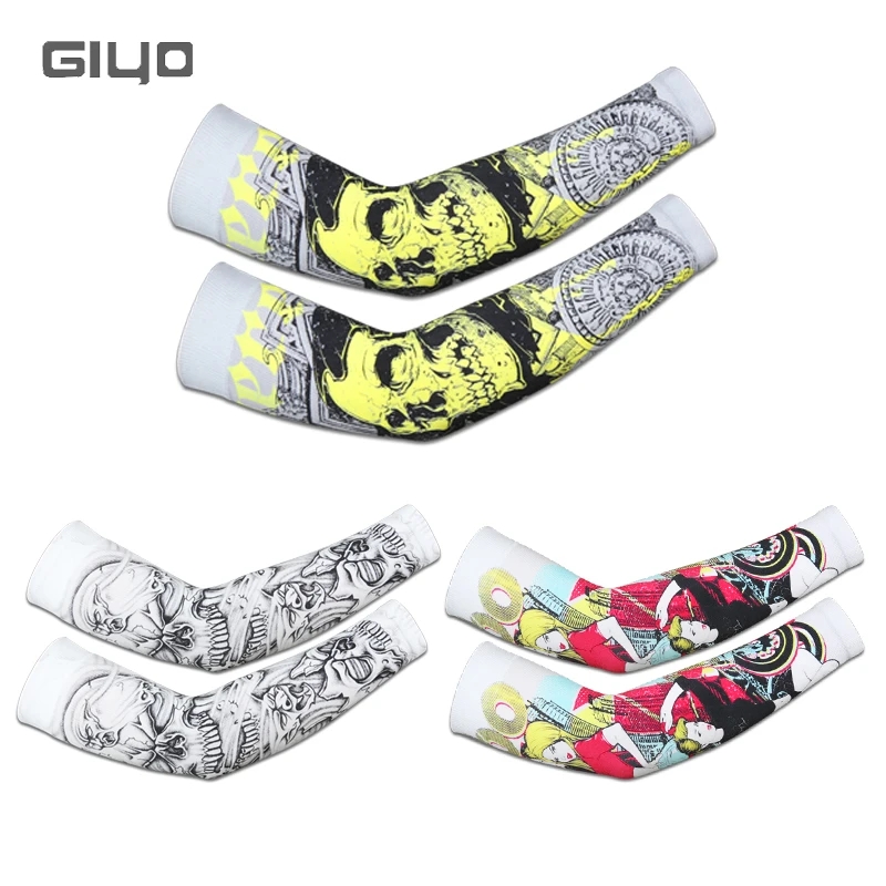 Cycling Gear Lycra - أكمام رياضية من قماش آيس فابريك