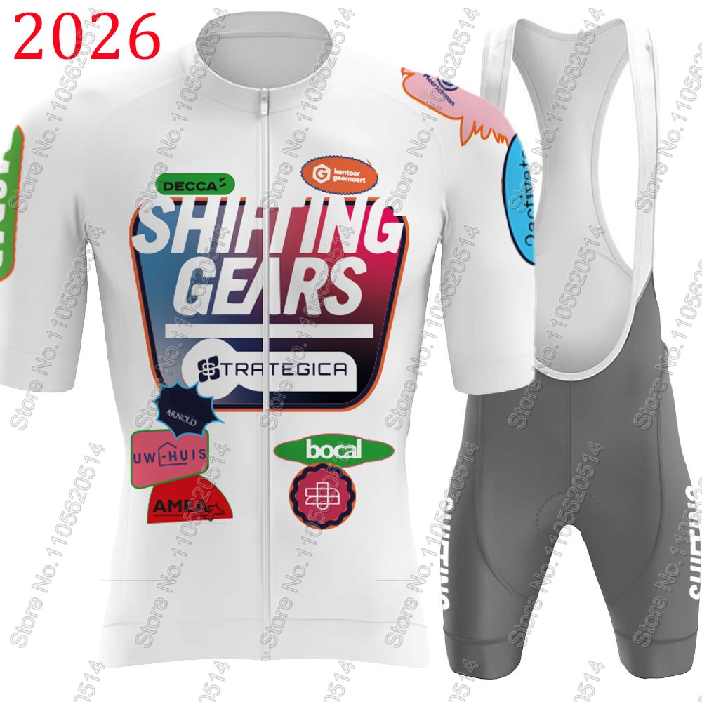Cycling Gear Lycra - طقم قميص وشورت ركوب الدراجات للرجال