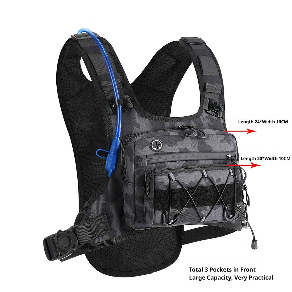 حقيبة صدر للجري مع نظام ترطيب  - مراجعة Cycling Gear Vest وسعره