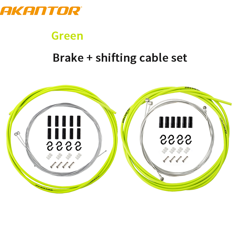 مجموعة كابلات الفرامل والتحويل - مراجعة Cycling Gear Parts وسعره