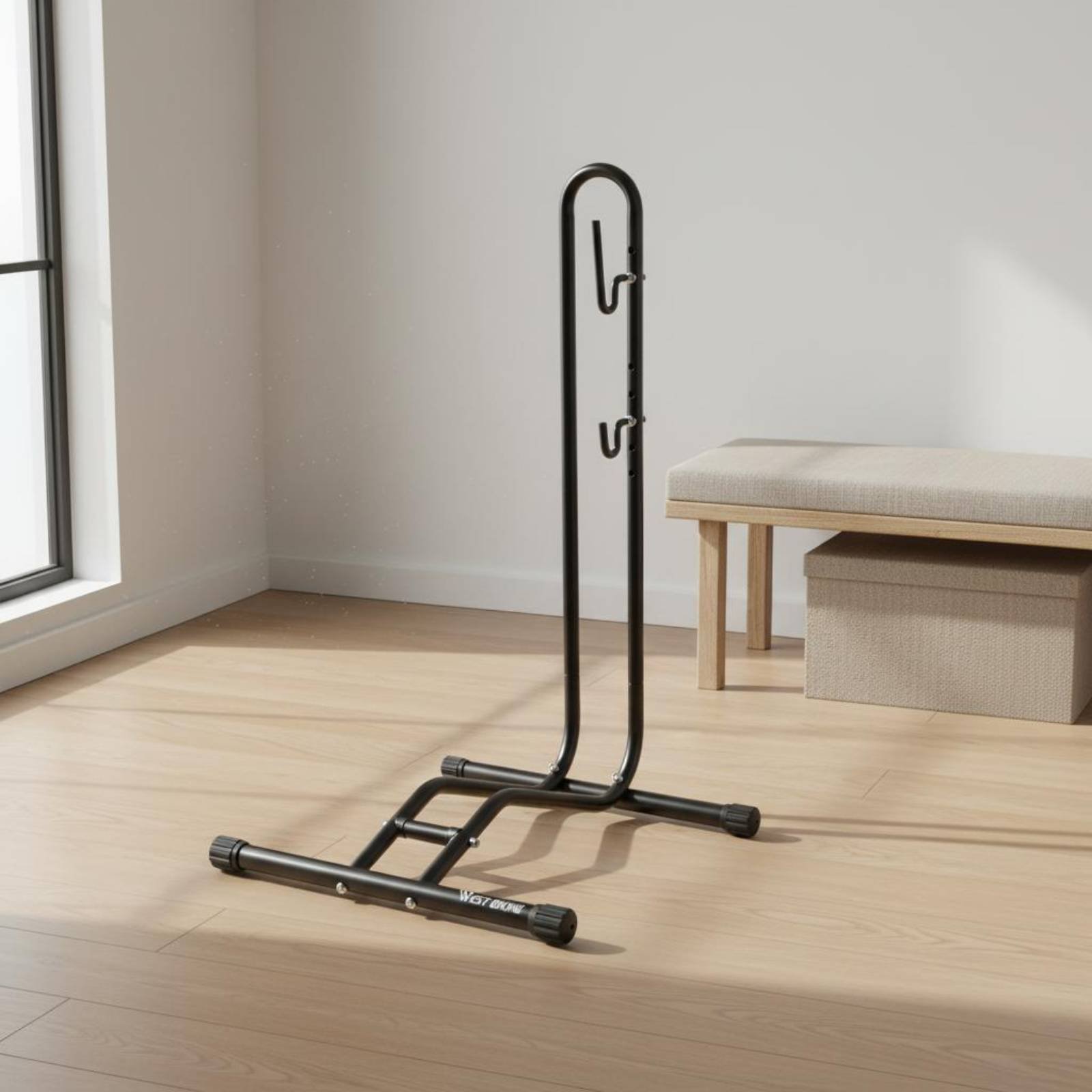 حامل دراجات عمودي مستقر، حامل  - مراجعة Cycling Gear Rack وسعره