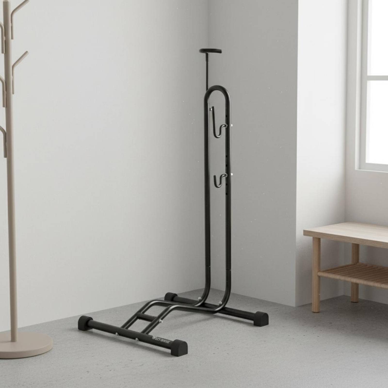 حامل دراجات عمودي مستقر، حامل  - مراجعة Cycling Gear Rack وسعره