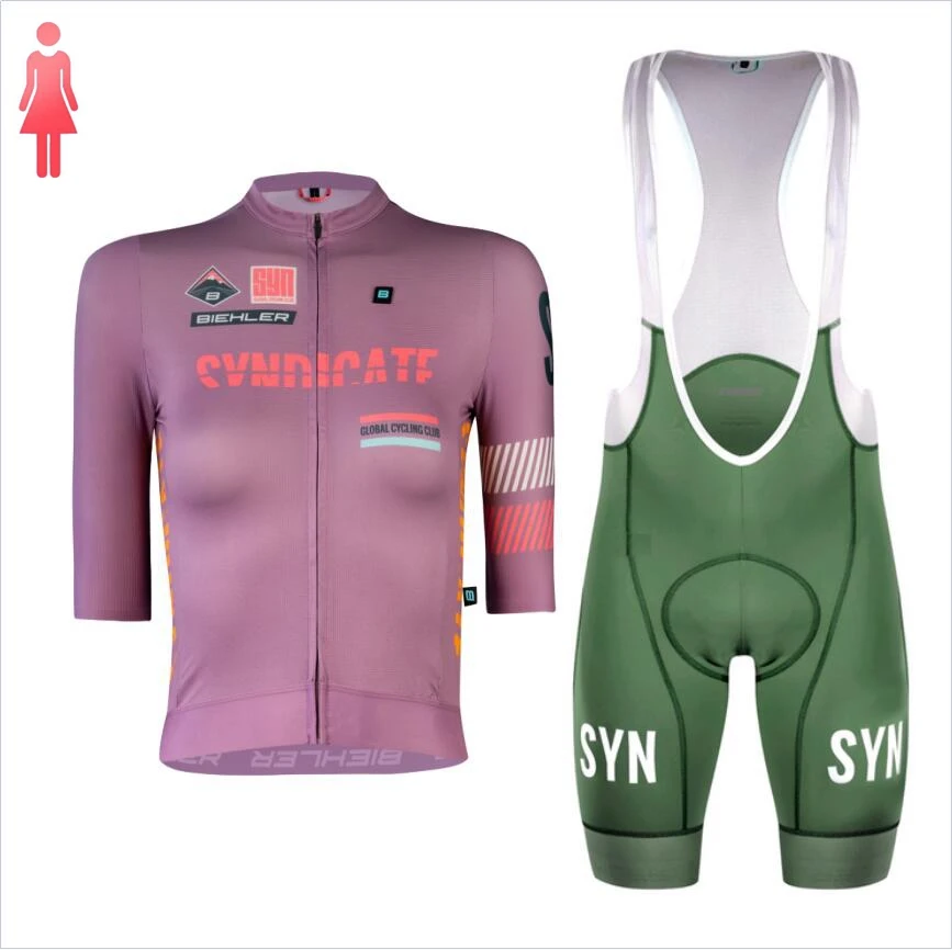 قميص SYN الأرجواني قصير الأكما - مراجعة Cycling Gear Lycra وسعره