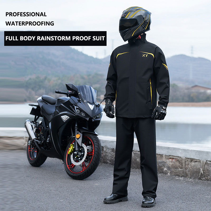 دراجة نارية انسكبت معطف واق من - مراجعة Cycling Gear In Rain وسعره