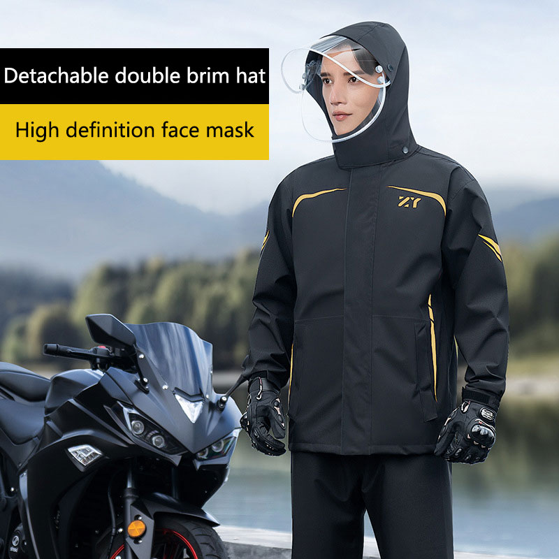 دراجة نارية انسكبت معطف واق من - مراجعة Cycling Gear In Rain وسعره