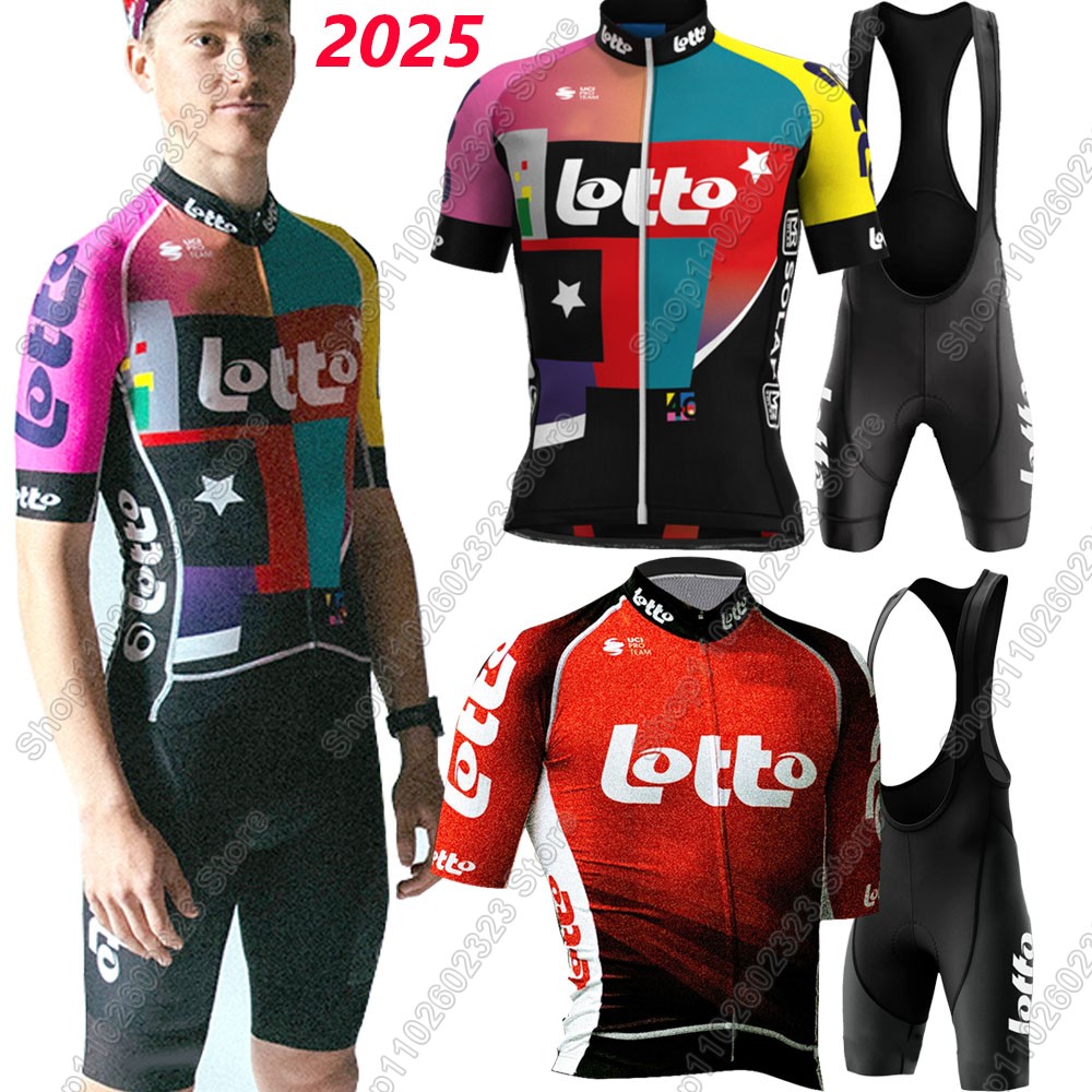 لوتو فريق 2025 طقم جيرسي لركوب - مراجعة Cycling Bib Shorts وسعره