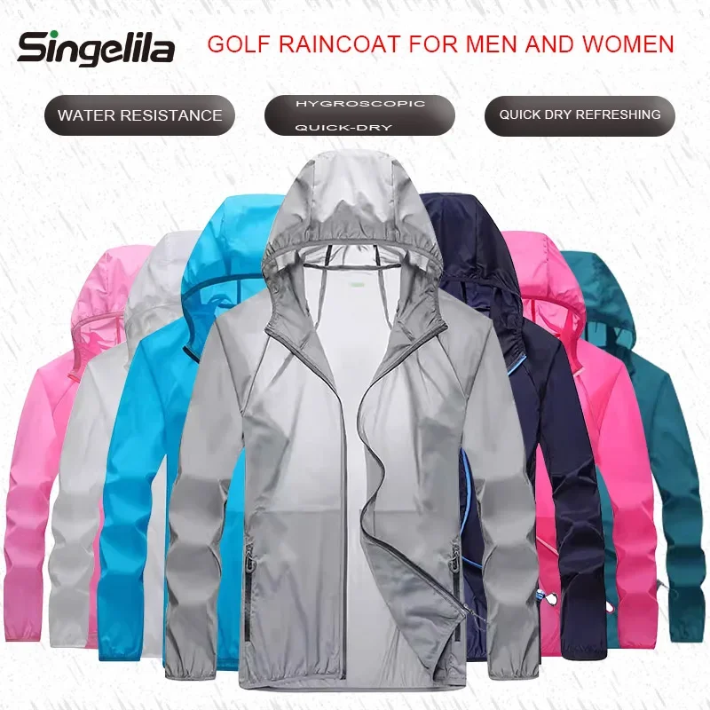 جولف معطف واق من المطر سترة خف - مراجعة Cycling Gear In Rain وسعره