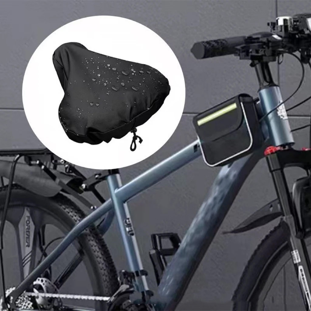 غطاء مقعد دراجة من قماش أكسفور - مراجعة Cycling Gear In Rain وسعره
