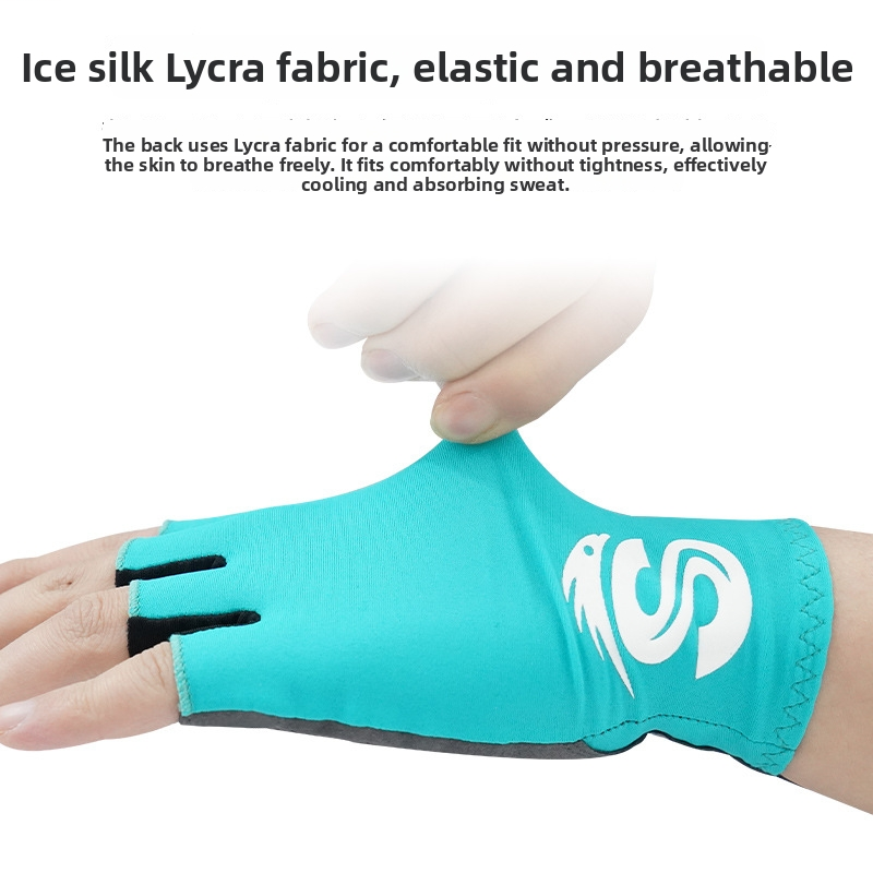 قفازات ركوب الدراجات نصف الأصا - مراجعة Cycling Gear Lycra وسعره