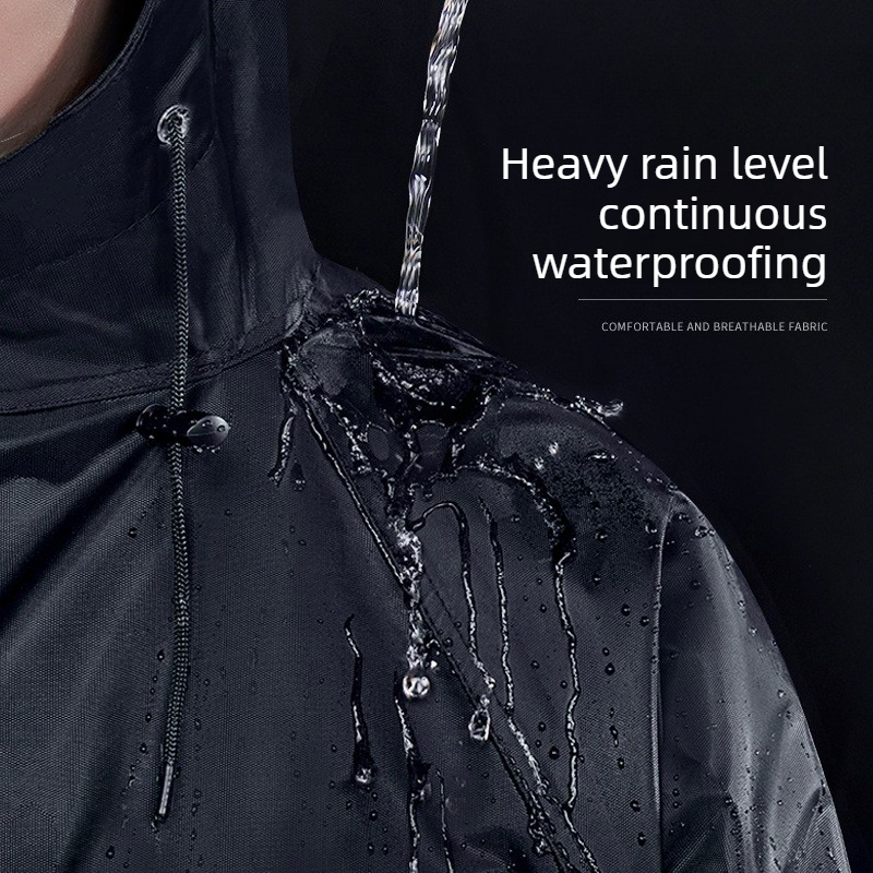 معطف مطر طويل مقاوم للماء بالك - مراجعة Cycling Gear In Rain وسعره