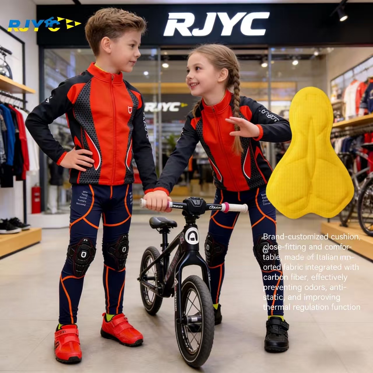 ملابس ركوب الدراجات للأطفال من - مراجعة Cycling Gear Lycra وسعره