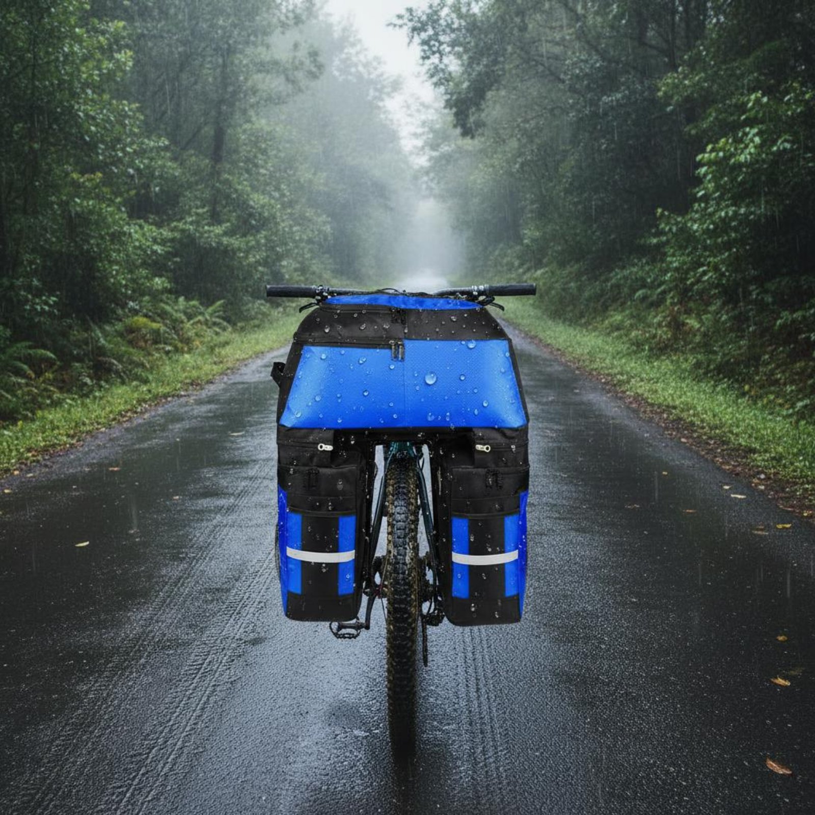 حقيبة خلفية للدراجة مع غطاء مق - مراجعة Cycling Gear In Rain وسعره
